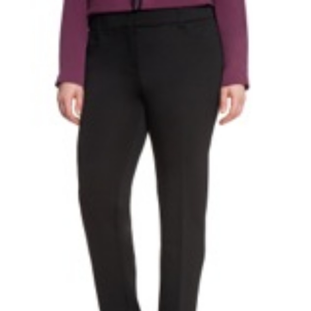 Eloquii Black Straight Leg Pants